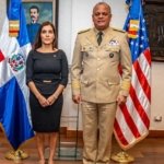 Embajadora de Estados Unidos visita al Ministro de Defensa RD