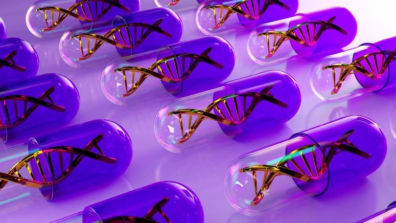 Cápsulas con ADN dentro