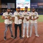 Lake, Brito, Franchy y Cordero en equipo ideal Serie del Caribe