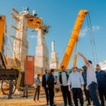 Paliza supervisa avances de Línea 3 del Teleférico SD; primera fase estará lista en diciembre