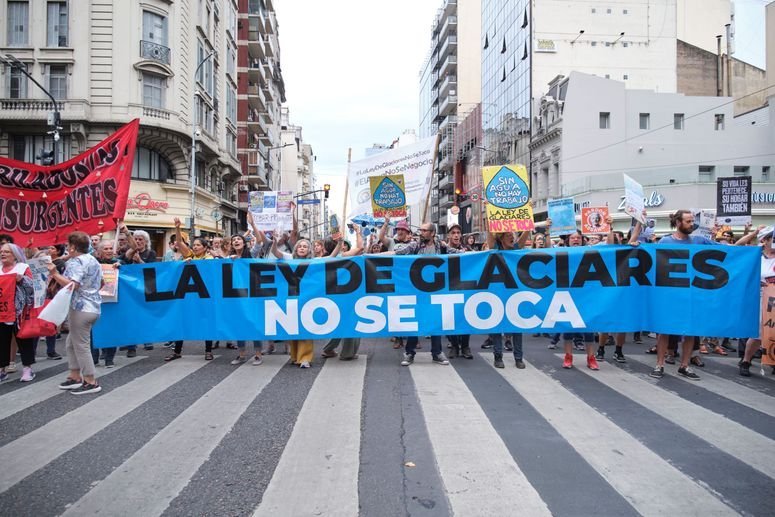 Glaciares Argentina mineria
