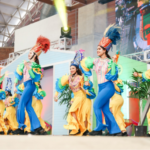 Santiago presenta estrellas en gimnasia artística Mega Gym