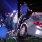 Cuatro muertos en accidente de tránsito en la autopista Duarte