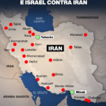 En mapas: así se extiende la escalada por Medio Oriente tras los ataques de EE. UU. e Israel contra Irán