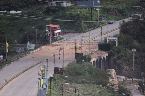 In Pictures: Israel strikes bridge across Litani River in southern Lebanon
