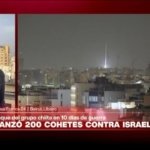 Informe desde Beirut: Hezbolá lanza unos 200 cohetes contra Israel
