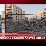 Informe desde Beirut: Israel amenaza con destruir edificios y bancos usados por Hezbolá