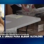 Informe desde París: la participación supera el 19% en las elecciones municipales en Francia