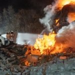 Oleada de misiles rusos golpea Ucrania y daña red transporte