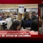 Pacto Histórico, partido oficialista, lidera el preconteo de votos para el Senado en Colombia