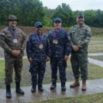 Policía Nacional barre en tiro con fusil en Juegos Militares