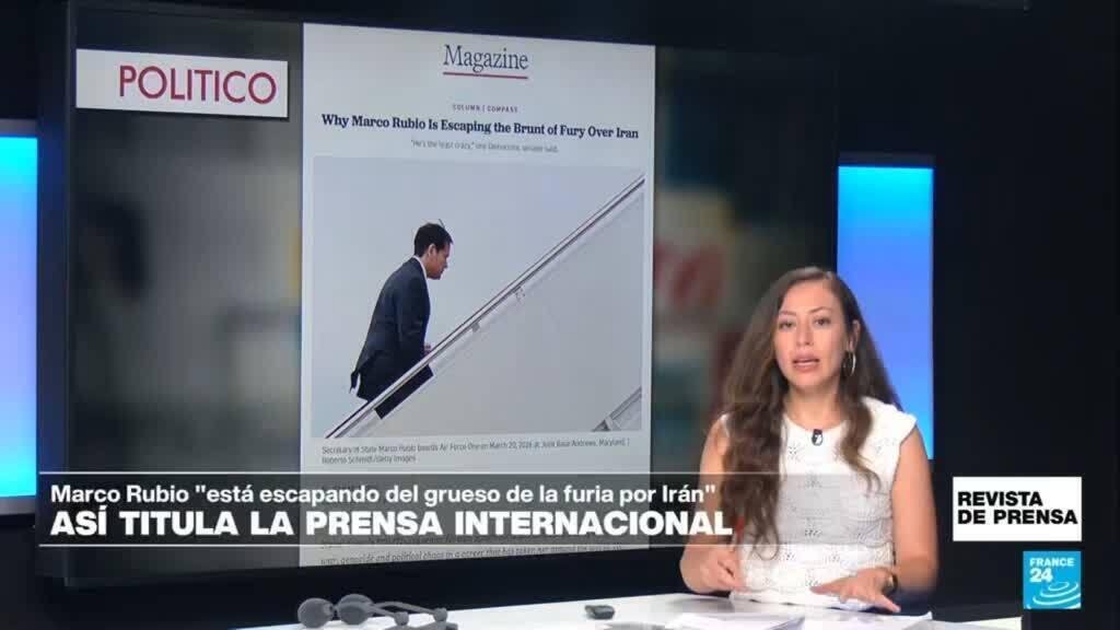 "¿Por qué Marco Rubio está escapando del grueso de la furia por Irán?": 'Politico'