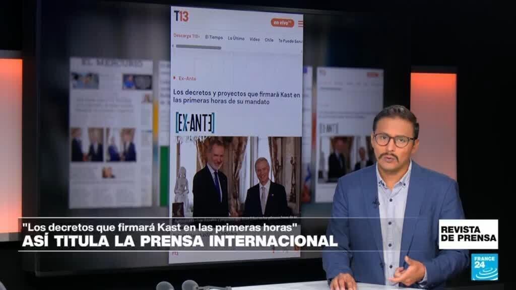 Kast asume la presidencia en Chile