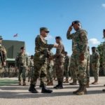 El ministro de Defensa supervisa parte de la zona fronteriza sur