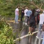 Un tornado y lluvias provocan inundaciones en Puerto Plata